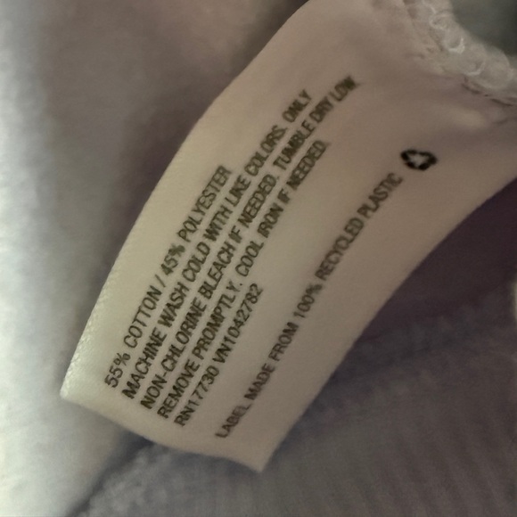 A New Day Periwinkle Cropped Quarter Zip - Picture 3 of 3